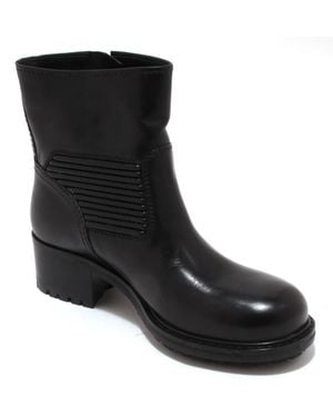 Car Shoe Ankle Boots - Black