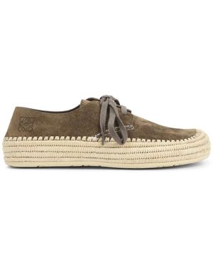 Loewe Schoenen ,Leer Rio Lace-Up - Bruin