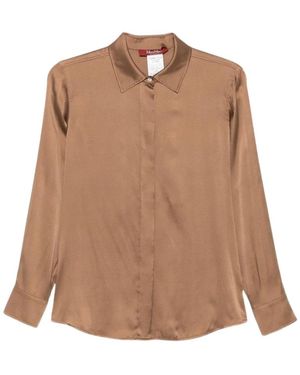 Max Mara Overhemden - Bruin