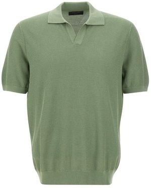 Gran Sasso Polo Shirts - Green