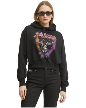 Versace Jeans Couture Hoodies - Negro