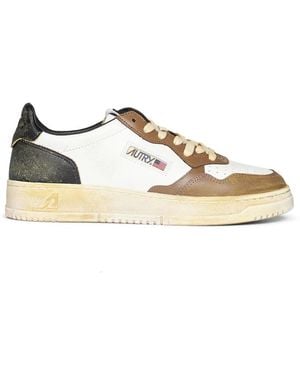 Autry Medalist Low Sneakers - Mettallic