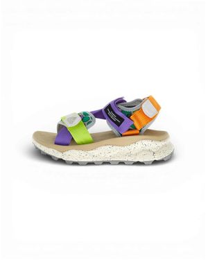 Flower Mountain Flat Sandalen - Blauw