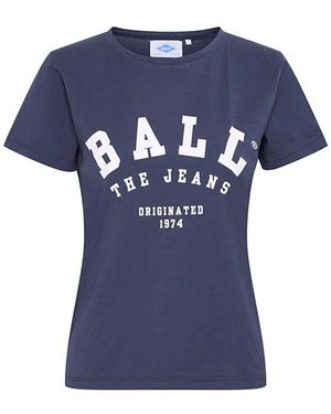 Ball Sporty seaborne tee top - Blau