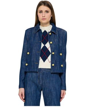 Ermanno Scervino Denim Jackets - Blue