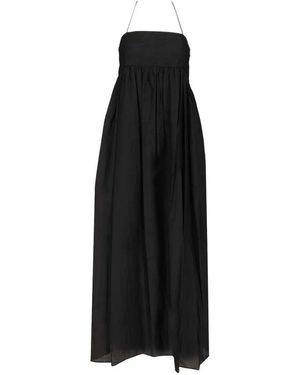 Matteau Empire Pintuck Dress - Zwart