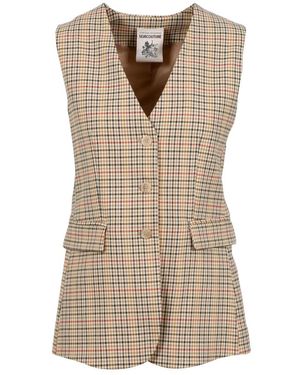 Semicouture Vests - Marrón