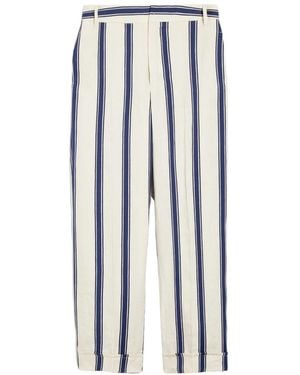 Max Mara Straight Pants - Blue