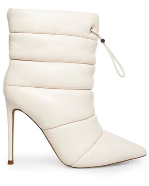 Steve Madden Cloak Heeled Boots - Weiß