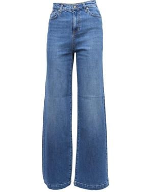 Roy Rogers Wide Jeans - Blue