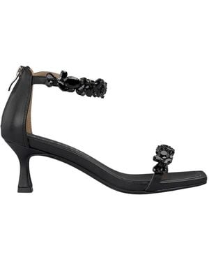 Alma En Pena. High Heel Sandals - Black