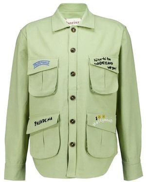 BAZISZT Light Jackets - Green
