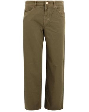 Max Mara Wide Trousers - Green