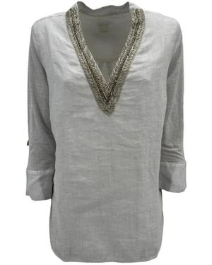 120% Lino Tunics - Grigio
