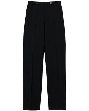 Twinset Straight Pants - Black