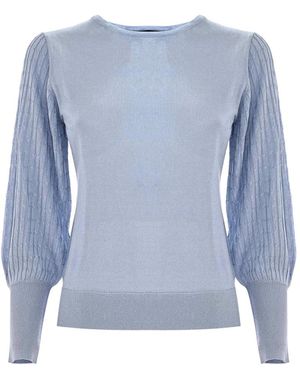 Kocca Round-Neck Knitwear - Azul
