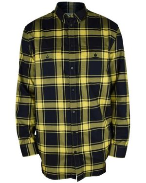 Givenchy Oversized Karohemd - Grün