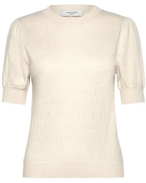 Rosemunde Round-Neck Knitwear - Neutro