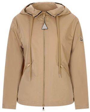 Moncler Light Jackets - Natural