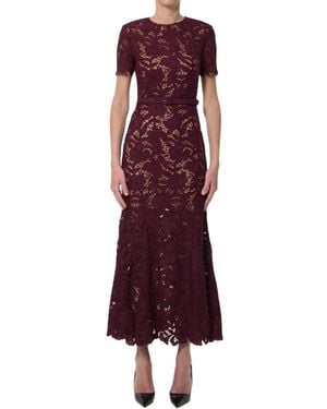 Self-Portrait Maxi Dresses - Rojo