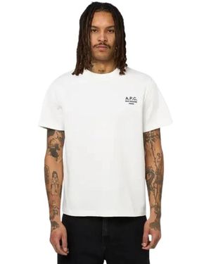 A.P.C. T-Shirts - White