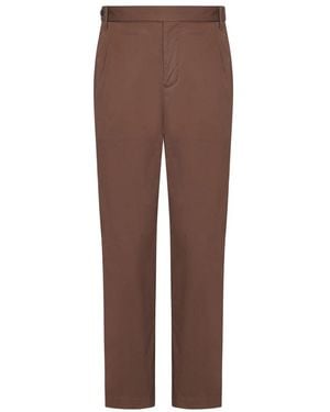 Franzese Collection Slim-Fit Trousers - Marrone