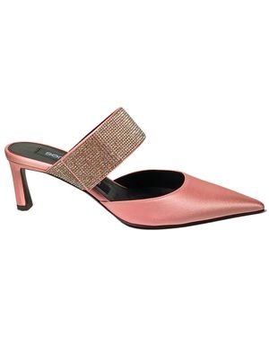Sergio Rossi Heeled Mules - Rosa