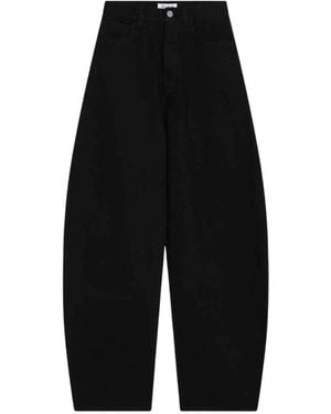 Alaïa Loose-Fit Jeans - Black