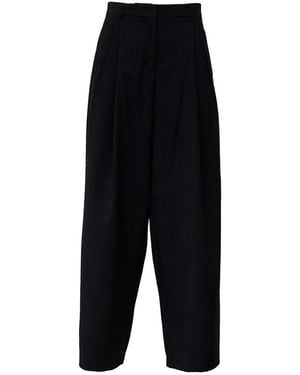 Max Mara Wide Broeken - Zwart