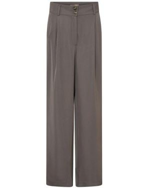 GUSTAV Wide Pants - Gray