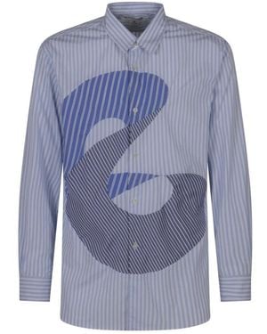 Comme des Garçons Casual Shirts - Blue