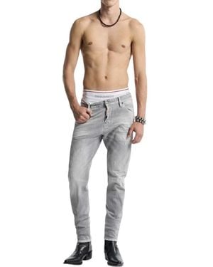 DSquared² Slim-Fit Jeans - Gris