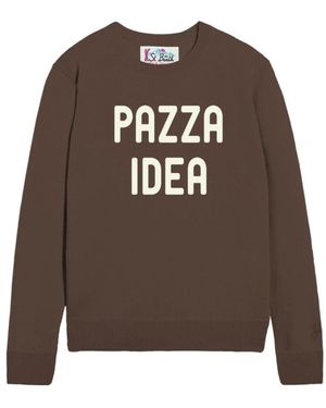 MC2 Saint Barth Round-Neck Knitwear - Brown