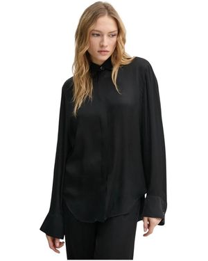 Aeron Overhemden ,Zwart ,Rayon Stallion Shirt