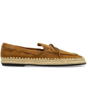 Tory Burch Wildleder-Espadrilles - Braun