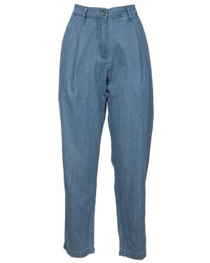 Aspesi Cropped Jeans - Blue