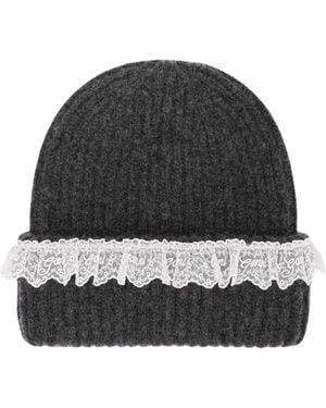Ganni Beanies - Nero