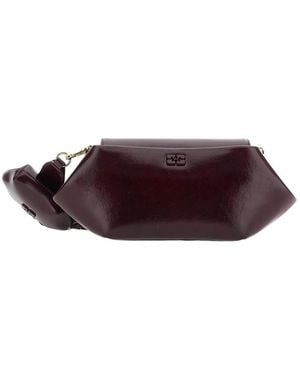 Ganni Shoulder Bags - Marrón