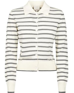A.P.C. Sweaters - Wit