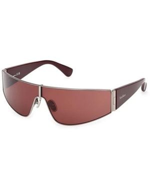 Max Mara Accessoires ,Rood ,Space Zonnebril - Roze