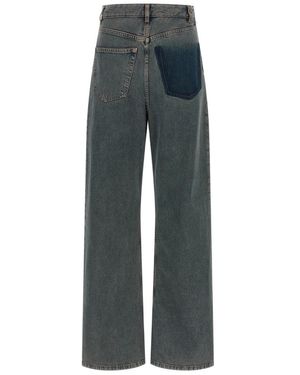 MM6 by Maison Margiela Straight Jeans - Gris