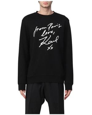 Karl Lagerfeld Sweatshirts - Zwart