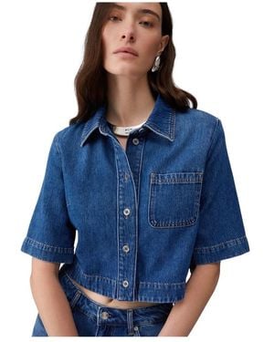 Liu Jo Denim Shirt - Blau