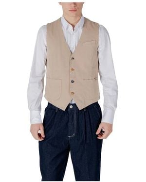 Gianni Lupo Gl9710 Gilet - Blauw