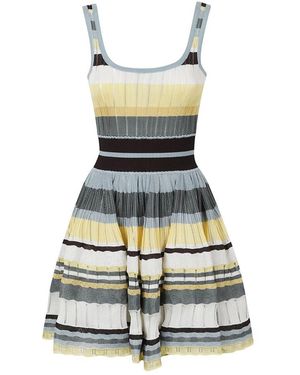 Alaïa Kleedjes ,Veelkleurig ,Crinoline Mini Jurk - Meerkleurig