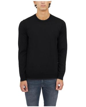Paolo Pecora Round-Neck Knitwear - Black