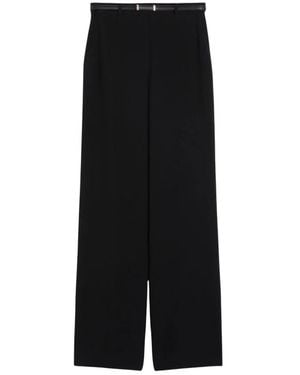 Max Mara Broeken ,Zwart ,Wide Broeken