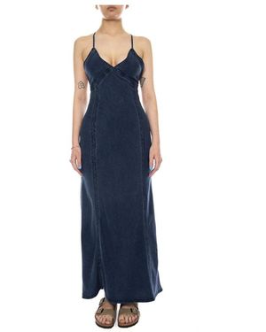 Lee Jeans Maxi Dresses - Azul