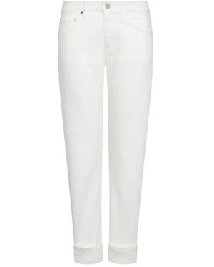 Dondup Cropped Jeans - Blanco
