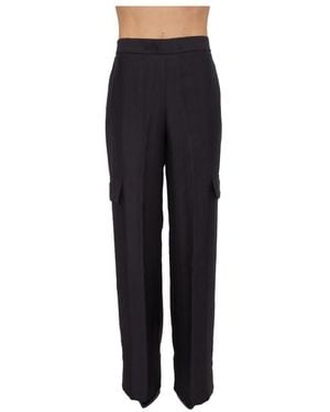 Blugirl Blumarine Wide Trousers - Blue